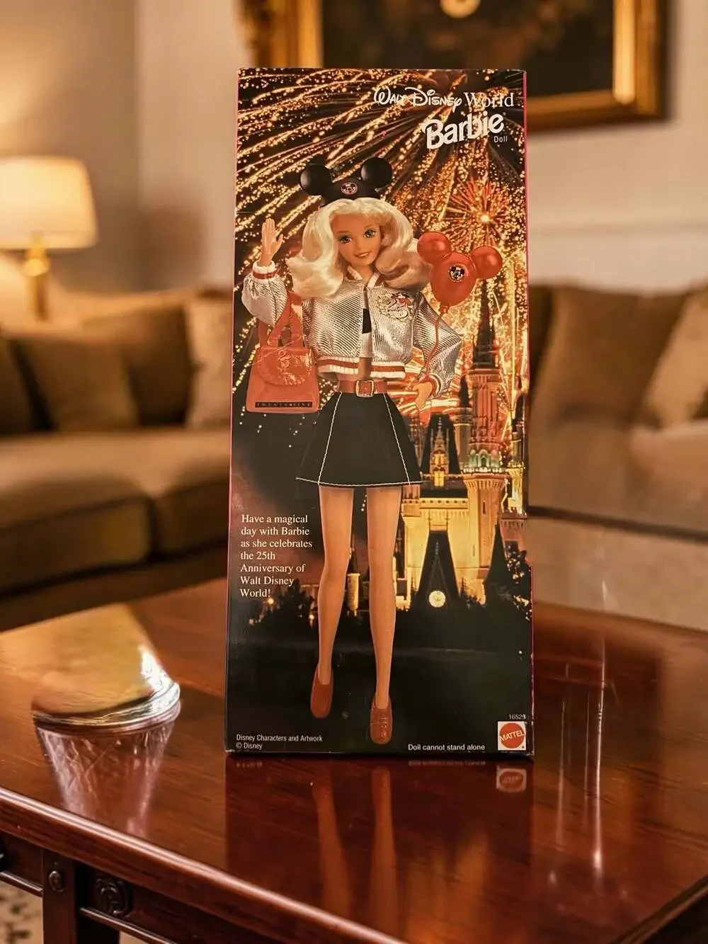 Mattel Walt Disney World 25th Anniversary Barbie Special Edition Doll #16525